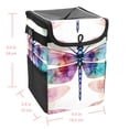 thumbnail image 5 of Dragonfly Foldable Car Trash Can with Lid - Leak-proof Hanging Storage Bag for Car Trash Bin, Car Garbage Can, 5 of 6