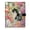 Garden Tuxedo Cat, variant on DIY Glowing Red Rose Printed Microfiber Leather Notebook 9.2x6.7" Refillable Binder Journal with Pen Loop&Pockets 100 Sheets