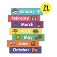 thumbnail image 2 of Eamay Calendario Tarjetas de bolsillo y kit de tarjetas de calendario de aula para educación en casa -71 tarjetas (71), 2 of 3