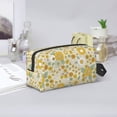 thumbnail image 6 of Uemuo Cute Sunflower Pattern Portable Toiletry Bags with Handle, Waterproof travel Make up Bags for Women, Large Capacity Travel Cosmetic Bags, 6 of 9