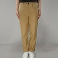 thumbnail image 4 of Boys' Flat Front Dress Pants - Adjustable Waist, Zipper Fly, Belt Loops - Polyester School Uniform Pants with Slant Pockets, 4 of 4