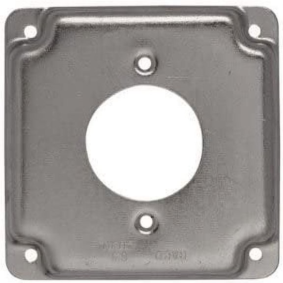 Hubbell Electrical 4" Square Surface Cover 811C - Multicolor