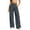 *Gray, variant on ClodeEU Women's High Waist Straight Leg Dress Pants with Pockets ,Business Casual Work Trousers Navy,Women's Plus L