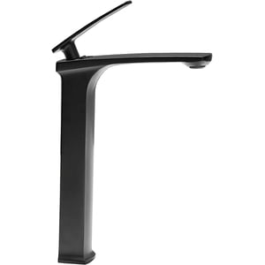 Restroom Faucet Black Sink Faucet Bathroom 1 Hole Bathroom Sink Faucet Black Matte Single Hole Bathroom Faucet Black
