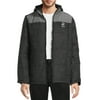 Beverly Hills Polo Club Mens Melange Jacket with Fleece Hood