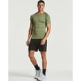 thumbnail image 5 of Real Essentials 4 Pack: Men's Short Sleeve Compression T-Shirt Base Layer Undershirt Athletic Top (Available in Big & Tall), 5 of 7
