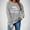 Gray, variant on Generic Womens Letter Sweatshirt Crewneck Funny Saying Casual Funny Vintage Pullover Tops Fall Fashion Sweatshirts