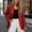 Red, variant on Drovellove Plus Size Women's Long Sleeve Faux Leather Moto Jacket | Quilted Biker Blazer for Commute, Office, or Night Out