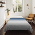 thumbnail image 4 of Navy Blue Gray Ombre Tapestry for Bedroom Wall Hanging Tapestry, Modern Gradient Abstract Art Ceiling Backdrop Tapestries Poster Blanket Wall Decor for Teens Room Living Room Dorm 51" x 59", 4 of 8