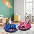 thumbnail image 5 of JOYMOR 6V Kids Bumper Car with Remote Control, 360 Spin Eletric Ride on for Boys Girl Pink, 5 of 7
