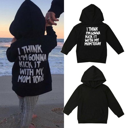 

Toddler Kids Baby Boy Girl Clothes Letter Hoodies Sweatshirt Coat Tops Jacket
