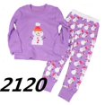 thumbnail image 1 of Pijamas de Navidad para bebés y niñas, conjunto de pijamas de Navidad de Papá Noel, ropa de dormir de algodón para niños pequeños, ropa de dormir de Año Nuevo para niños, conjunto informal, 1 of 4