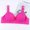 Hot Pink, variant on hoksml Comfortable Bras for Women,Ladies Traceless Comfortable No Steel Ring Vest Breathable Gathering Bra Woman Underwear