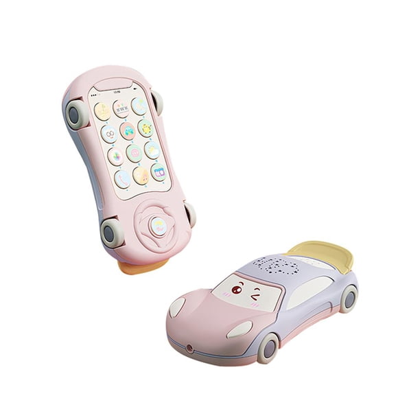 Bebé Teléfono Móvil Juguete Niños Educación Temprana Música Teléfono Móvil Teléfono Niño Para Niñas Y Niños Vogacara FN003523-02