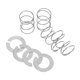 thumbnail image 1 of EXHUMKY 4Jgo Accesorios Para Mezcladora De Acero Inoxidable Con Resortes Y Arandelas Para Uso En Cocina, 1 of 8