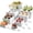 white, variant on JIAOHENANZE 8 count White  Buffet Risers 3in-10in Hollow Bottom | Nested riser with hollow bottom,Display stands for parties, restaurants,  and collectibles