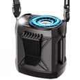 thumbnail image 1 of Ventilador portátil Yamokizy recargable de 4 velocidades negro, 1 of 8