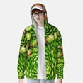 thumbnail image 2 of Balery Cactus And Succulents Sudadera ligera de manga larga con capucha y protección solar UPF 50+ para hombre y mujer, ideal para pesca y running-Large, 2 of 7