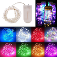 thumbnail image 2 of Guirnalda de luces LED de alambre de cobre de 20 a 40 ledes que funciona con pilas, para decoración de fiestas, bodas, interiores y Navidad, 2 of 4