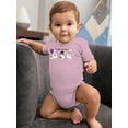 thumbnail image 2 of Cute Spooky Ghost Kittens Bodysuit Infant -Image by Shutterstock,  Newborn, 2 of 4