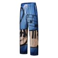 thumbnail image 3 of Vedolay Summer Pants Men Jogging Cargo Pants for Men Slim Fit with Pocket Joggers Outdoor Sweatpants Drawstring Trousers Jogging Pants,Sky Blue XXL, 3 of 5