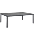 thumbnail image 3 of Modway Summon 90" Outdoor Patio Dining Table in Gray, 3 of 3