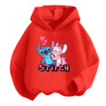 thumbnail image 3 of Sudadera con capucha de Stitch Kawaii para niñas, conjunto informal de sudadera de manga larga y pantalones largos para niños de 2 a 13 años, conjunto de 2 piezas de ropa de otoño, 3 of 5
