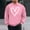 006 Pink, variant on Valentines Day Sweatshirt for Men Casual Heart Oversized Pullover Long Sleeve Crewneck Sweatshirt
