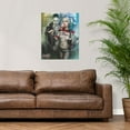 thumbnail image 5 of Suicide Squad Joker Harley Quinn Canvas Decorative Poster Art Picture Painting Bedroom Painting Decor Dinner Room Living Room Posters Gift Unframe Wall Poster 8"x10", 5 of 7