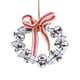 thumbnail image 2 of Seyotauo Christmas Jingle Bell Wreath Christmas Tree Ornaments Craft Kit Jingle Bell Metallic Chenille s Glitter Pompoms Ribbon Cotton Rope for Kids Holiday DIY Xmas Tree Artwork, 2 of 6