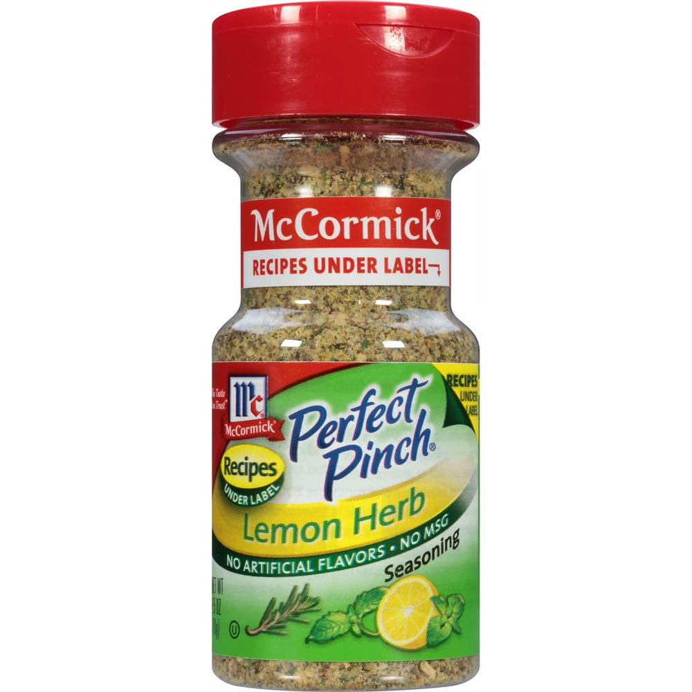 McCormick Perfect Pinch Lemon & Herb Seasoning, 2.5 Oz