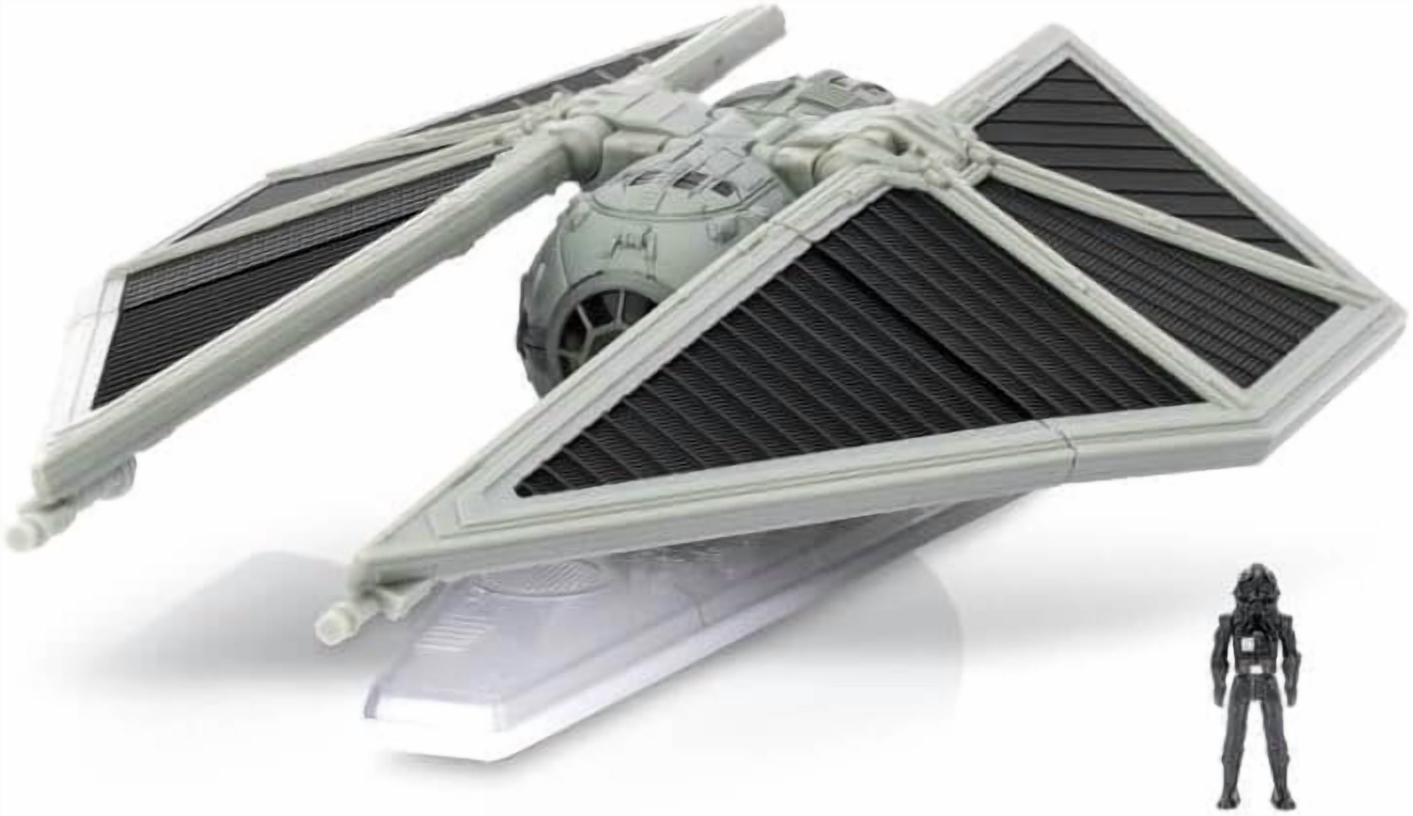 STAR WARS Micro Galaxy Squadron TIE STRIKER w/Imperial Pilot- Series 8 - 3-Inch Vehicle with Two 1-Inch Micro Figure Accessories
