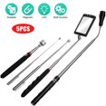 thumbnail image 1 of MesaSe Magnetic Pick-Up Tool and Inspection Mirror Set | Telescoping Flexible & Extendable LED Flashlight 360 Swivel  Adjustable, 1 of 6