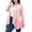Pink, variant on Uvplove Women's Fall Lightweight Long Sleeve Knit Cardigan with Pockets,US X-Large in Black