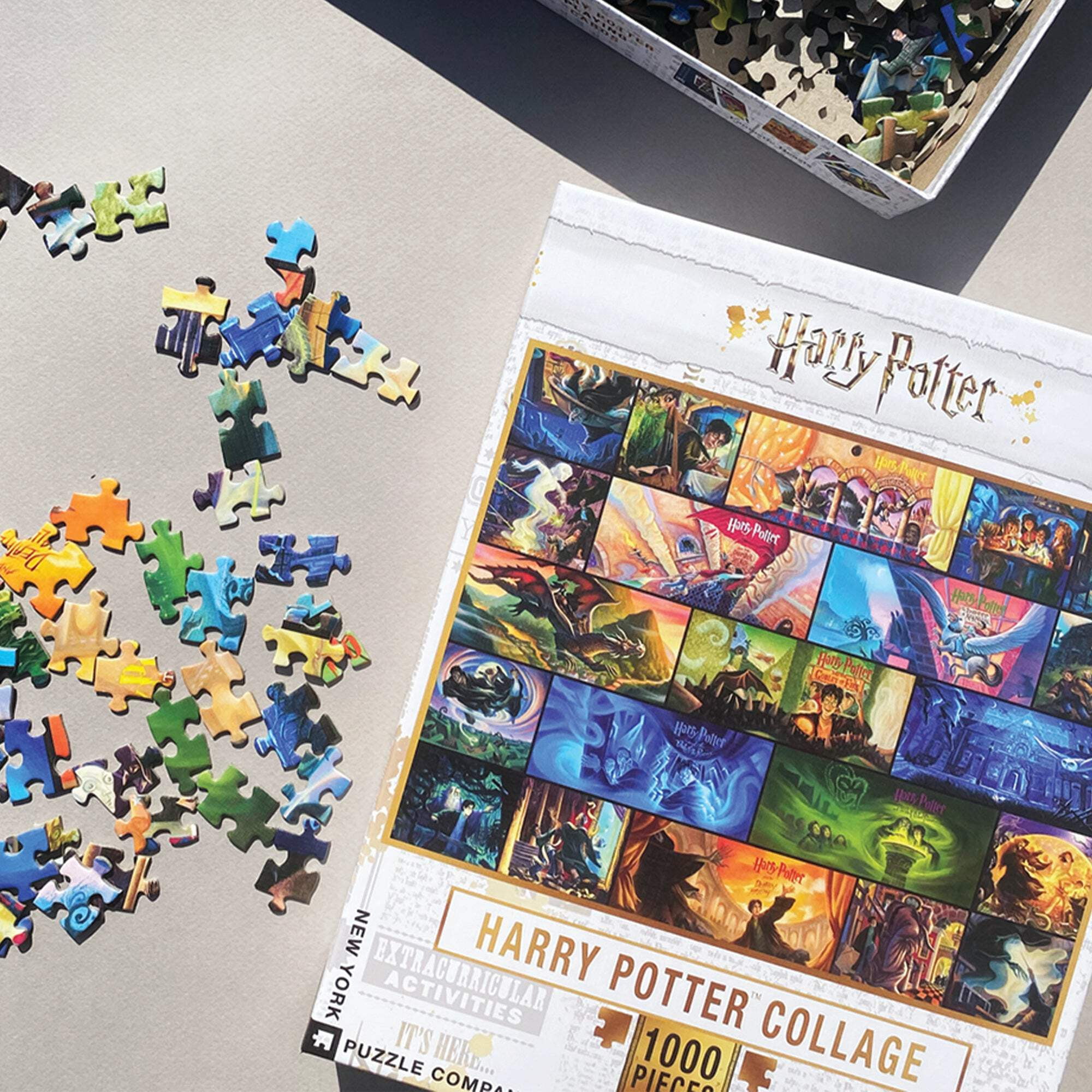 New York Puzzle Company Harry Potter Collage 1000 Piece Jigsaw Puzzle