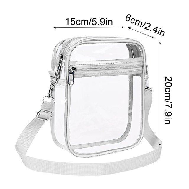 Back to School! LSLJS School Supplies Transparent Bag Beach Bag