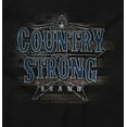 thumbnail image 2 of Country Strong Cowboy Western Star Men's Graphic T Shirt Tees Brisco Brands S, 2 of 4