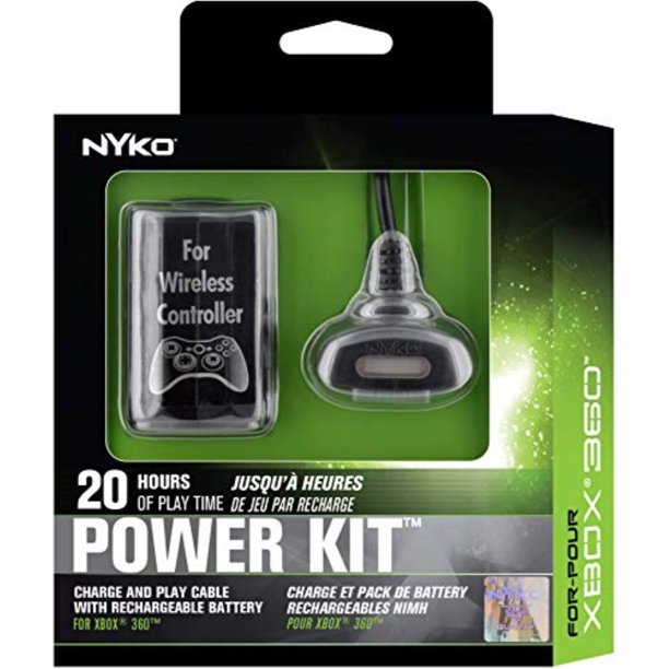 Nyko Power Kit 360 for Xbox 360 (Black)
