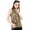 Dark Gold, variant on INSPIRE CHIC Women's Halloween Holographic Shiny Shirt Party Disco Metallic Tank Top for Women XS Dark Gold