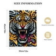 thumbnail image 2 of Nawypu Graffiti Lion Canvas Art Pictures Wall Decor The Lion King Abstract Artwork Black and White Lion Head Framed Canvas Prints Painting Modern Street Art Home Decor, 2 of 5