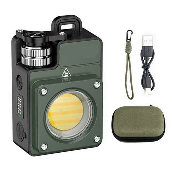 Rechargeable Magnetic Work Light Portable Handheld Lamp Bright Camping Light LED Flashlight Inspection Lamp Enduring