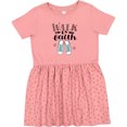 thumbnail image 3 of Inktastic Walk by Faith Quote Girls Toddler Dress, 3 of 5