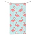 thumbnail image 2 of MKHERT Flamingo Bird Bath Towel Hand Towel Shower Towel Washcloth 30x56 inch, 2 of 3