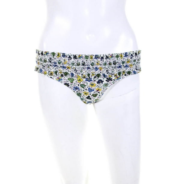 Tory Burch Womens Costa Printed Hipster Bikini Bottoms Floral Love Size XS  - Walmart.com
