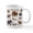 White, variant on CafePress - Extinct Animals Of North America Mug - 11 oz Ceramic Mug - Novelty Coffee Tea Cup