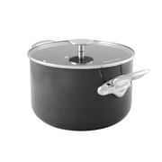 Mauviel M'STONE 3 Stewpan With Glass Lid, Cast Stainless Steel Handles, 6.7-Qt