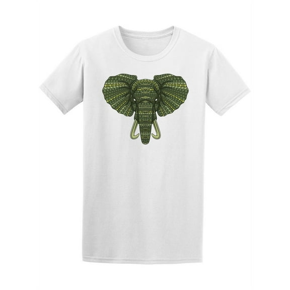 Aztec Emerald Elephant Head Tee Men's -Image by Shutterstock
