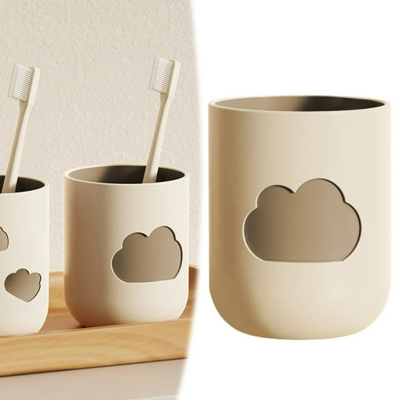 Clearance Glass&Bottle under $5 Simple Cloud Mouthwash Cup Home Brushing Cup Creative Cute Couple Mouthwash Cup