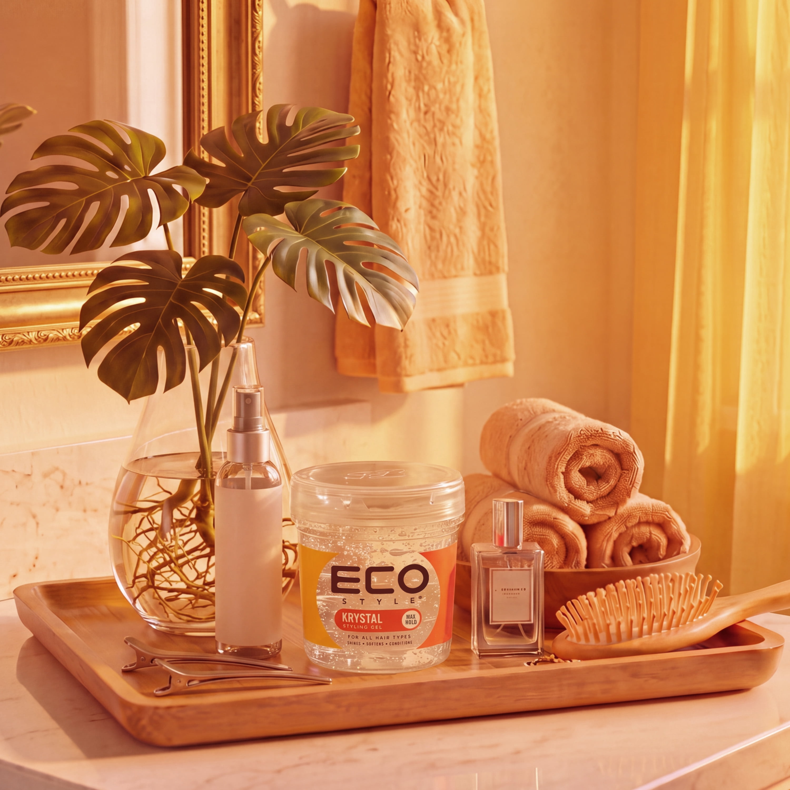 (3 pack) Eco Style Krystal Styling Gel 16 oz