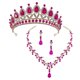 thumbnail image 5 of Vintage Style Crown Headband And Earrings Set For Women Appropriate For Weddings And Photo Sessions 1 Set, 5 of 5